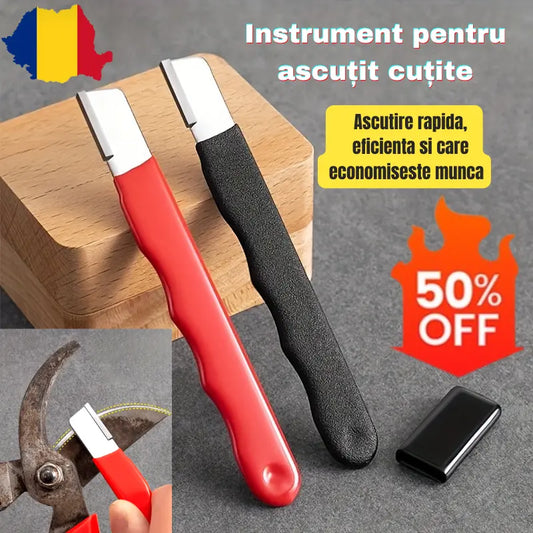 Instrument de ascuțit cuțite de bucătărie 3 în 1