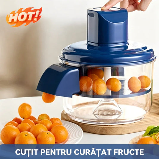 🍇Aparat electric inteligent multifuncțional pentru curățat coaja / decojit fructe și legume