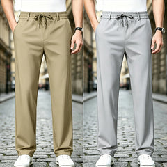👖【Cumpărați 1 obțineți 1 gratuit】Pantaloni Casual cu Croială Dreaptă – Material Elastic, Fin și Respirabil pentru Confort Maxim