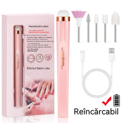 🦶🦶Pilă electrică de unghii pentru ciuperca unghiilor de la picioare, o pilă electrică mică.