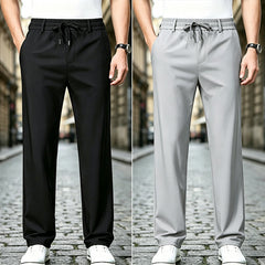 👖【Cumpărați 1 obțineți 1 gratuit】Pantaloni Casual cu Croială Dreaptă – Material Elastic, Fin și Respirabil pentru Confort Maxim