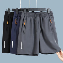 👖😎【Set 3 piese】【M-8XL】Pantaloni scurți bărbătești elastici cu uscare rapidă