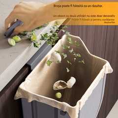 🗑️🚪Coș de gunoi pliabil suspendat pentru bucătărie, coș de gunoi suspendat pentru ușa dulapului de acasă