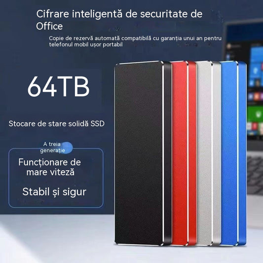 【🔥Más de 9999+ vendidos】Disco duro portátil de transferencia ultrarrápida de 150 M/S【128T】