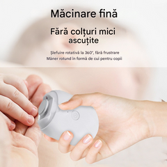 💅2 buc 124 lei ✨ Pilă automată de unghii pentru o îngrijire sigură și delicată a unghiilor.