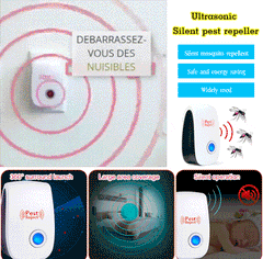 🔥【Cumpărați 2 obțineți 1 gratuit：3buc】Repelent fizic silențios cu ultrasunete pentru șobolani și insecte respingător de rozătoare