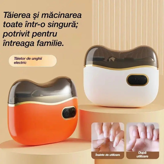 ✂️💅【Cumpărați 1 obțineți 1 gratuit】🔥 Pilă de unghii electrică multifuncțională, unghier electric cu protecție anti-ciupire