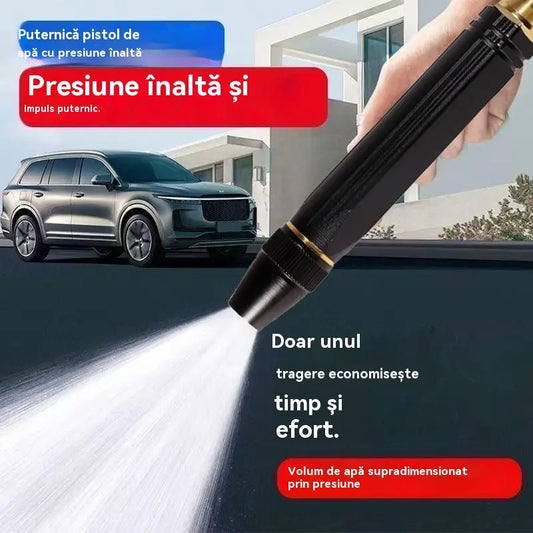Ultima zi cu reducere de 55%: 🔥【2 set 114 lei】Pistol de spălat cu presiune pentru uz casnic