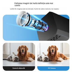 🔥Cel mai bine vândut produs din 2026 - Reducere de 50% 🔥 Cameră de securitate mini inteligentă HD cu vedere nocturnă