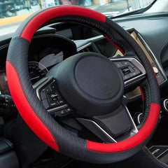 🚗✨ Husă pentru volan din piele naturală – model universal, anti-alunecare, rezistentă și durabilă