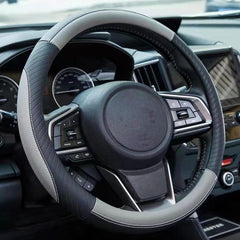 🚗✨ Husă pentru volan din piele naturală – model universal, anti-alunecare, rezistentă și durabilă
