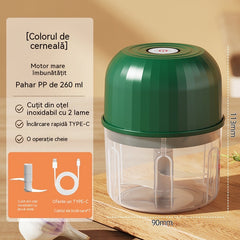 👍👍【Cumpărați 1 obțineți 1 gratuit】Tocător electric de alimente mini eficient și fără fir