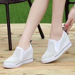 🔥【Cost per pereche 164 LEI.】【34-41】🔥Pantofi casual de damă vara 2026 din piele moale cu talpă groasă