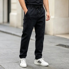 👖【mărimi mari M-6XL】pantaloni casual la modă, cu croială dreaptă și elasticitate ridicată