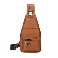 🎒Geantă de umăr din piele naturală, impermeabilă, în stil retro: un articol esențial pentru naveta zilnică.