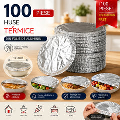 💥💥【100 bucăți】144 lei ⏰ Husă izolatoare din folie de aluminiu