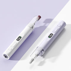 💅Pilă electrică de unghii 2 în 1 cu lampă LED (lampă de uscare + 5 capete de lustruire)
