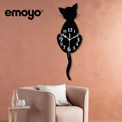 🐈️🐈️ Ceas de perete creativ swinging⏰️