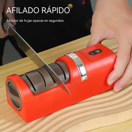 ⏳40% reducere! 🔪 Ascuțitor de cuțite electric multifuncțional fără fir, reîncărcabil ✨