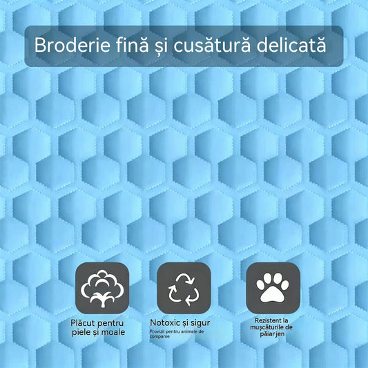🧊🐶 Covoraș răcoritor pentru câini și pisici – ușurarea de care au nevoie animalele tale de companie vara aceasta 🐱✨