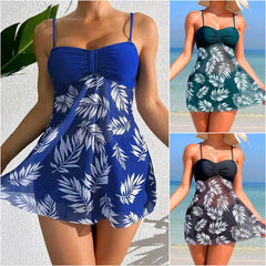 👙Set de costum de baie din două piese cu imprimeu de plasă 2026