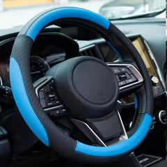🚗✨ Husă pentru volan din piele naturală – model universal, anti-alunecare, rezistentă și durabilă
