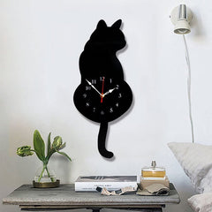 🐈️🐈️ Ceas de perete creativ swinging⏰️