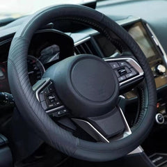 🚗✨ Husă pentru volan din piele naturală – model universal, anti-alunecare, rezistentă și durabilă