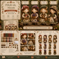 🎁 Ultima zi: bucură-te de 49% reducere! 🧵 Set de patchwork miniatural din seria "lume în miniatură"