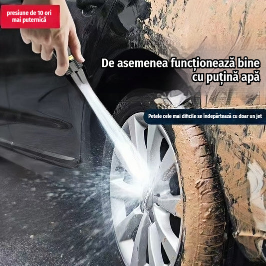 🚿 🔥ultima zi de promoție!🔥💧 pistol de apă cu presiune înaltă：presiune de 10 ori mai puternică, ideal pentru spălat mașina și grădinărit, multifuncțional ⚡