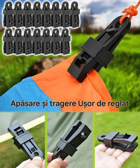 🏡🌿【50 buc】 Cleme de montare a plasei de umbrire, cleme de montare a cortului