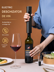 🍷Set deschizător electric de vinuri🎁 Cadoul perfect pentru cineva care iubește vinul.