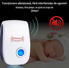 🔥【Cumpărați 2 obțineți 1 gratuit：3buc】Repelent fizic silențios cu ultrasunete pentru șobolani și insecte respingător de rozătoare