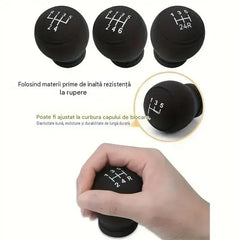 5 bucăți 129 lei✨ Dă-i mașinii tale un aspect nou cu această husă din silicon pentru schimbătorul de viteze 🚘
