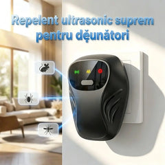 Repelent cu ultrasunete pentru dăunători cu 4 moduri
