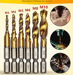 🔥【Cumpără 6 și primești 6 gratuit (12 bucăți)】🧰🔩 Set burghie multifuncționale【Cumpără 6 și primești 6 gratuit (12 bucăți)】🧰🔩 Set burghie multifuncționale