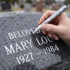 Cumpără 1 primești 1 gratis🐦Marker auriu pentru pietre funerare, folosit pentru repararea inscripțiilor decolorate de pe pietrele funerare【Pachet de 2】