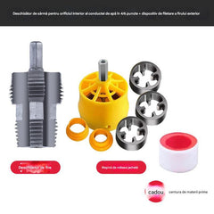 🛠️【Set de instrumente pentru deschiderea găurii filet intern + filet extern】Se aplică conductelor de apă în 4 și 6 puncte plastic PPR PVC