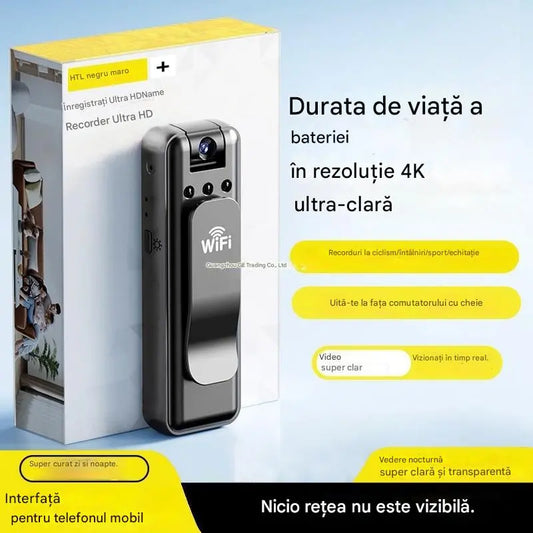 🔥【Surprinde frumusețea vieții oricând, oriunde!】⏳Cameră de înaltă definiție, înregistrator portabil pentru piept, cameră de acțiune profesională.
