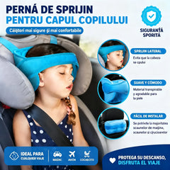 🚗 Profită acum de o reducere de 50%! 😴 Tetieră auto pentru dormit: reglabilă, moale și cu susținere bună, previne lăsarea capului, permițându-ți să tragi un pui de somn confortabil în timpul călătoriei. 🛌