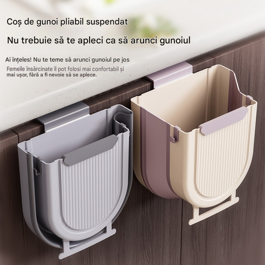 🗑️🚪Coș de gunoi pliabil suspendat pentru bucătărie, coș de gunoi suspendat pentru ușa dulapului de acasă
