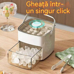 🧊2026 Tavă pentru cuburi de gheață cu capac – Prepararea gheții este ușoară