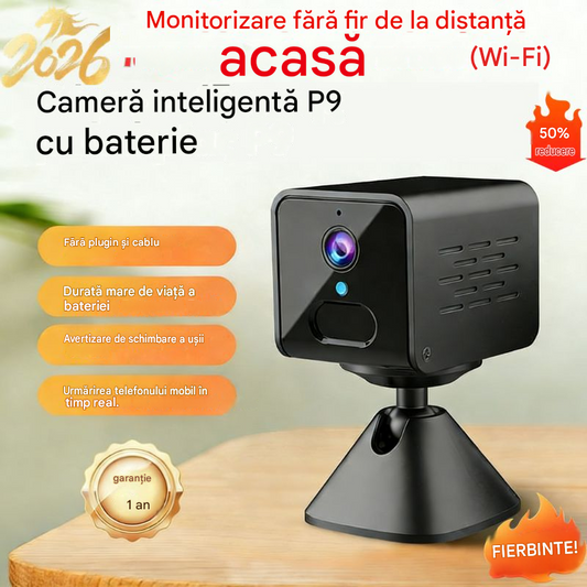 🔥Cel mai bine vândut produs din 2026 - Reducere de 50% 🔥 Cameră de securitate mini inteligentă HD cu vedere nocturnă