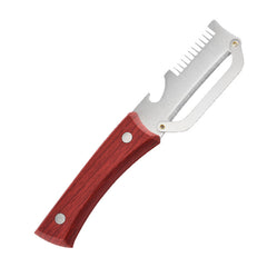 ✅Cumpără 2 și primești 2 gratuit (4 articole)🧅🔪 Curățător de bucătărie multifuncțional 3 în 1: Curățează, taie și deschide sticle!🔥