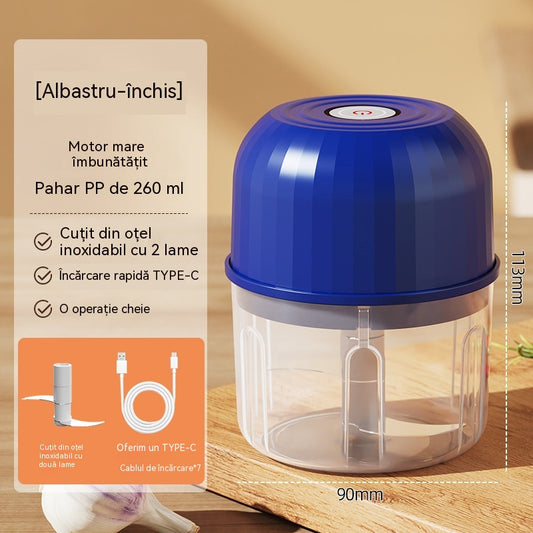 👍👍Tocător electric de alimente mini eficient și fără fir