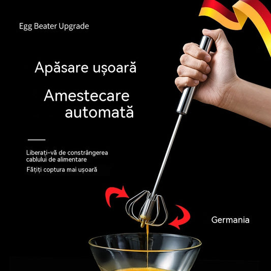 【set de 2】 Tel de ouă semiautomat din oțel inoxidabil