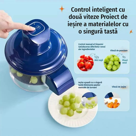 🍇Aparat electric inteligent multifuncțional pentru curățat coaja / decojit fructe și legume