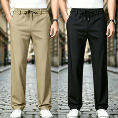 👖【Cumpărați 1 obțineți 1 gratuit】Pantaloni Casual cu Croială Dreaptă – Material Elastic, Fin și Respirabil pentru Confort Maxim