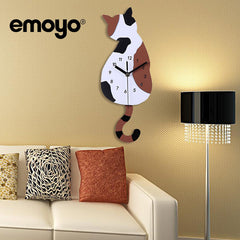 🐈️🐈️ Ceas de perete creativ swinging⏰️