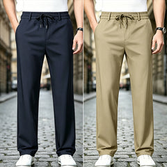 👖【Cumpărați 1 obțineți 1 gratuit】Pantaloni Casual cu Croială Dreaptă – Material Elastic, Fin și Respirabil pentru Confort Maxim